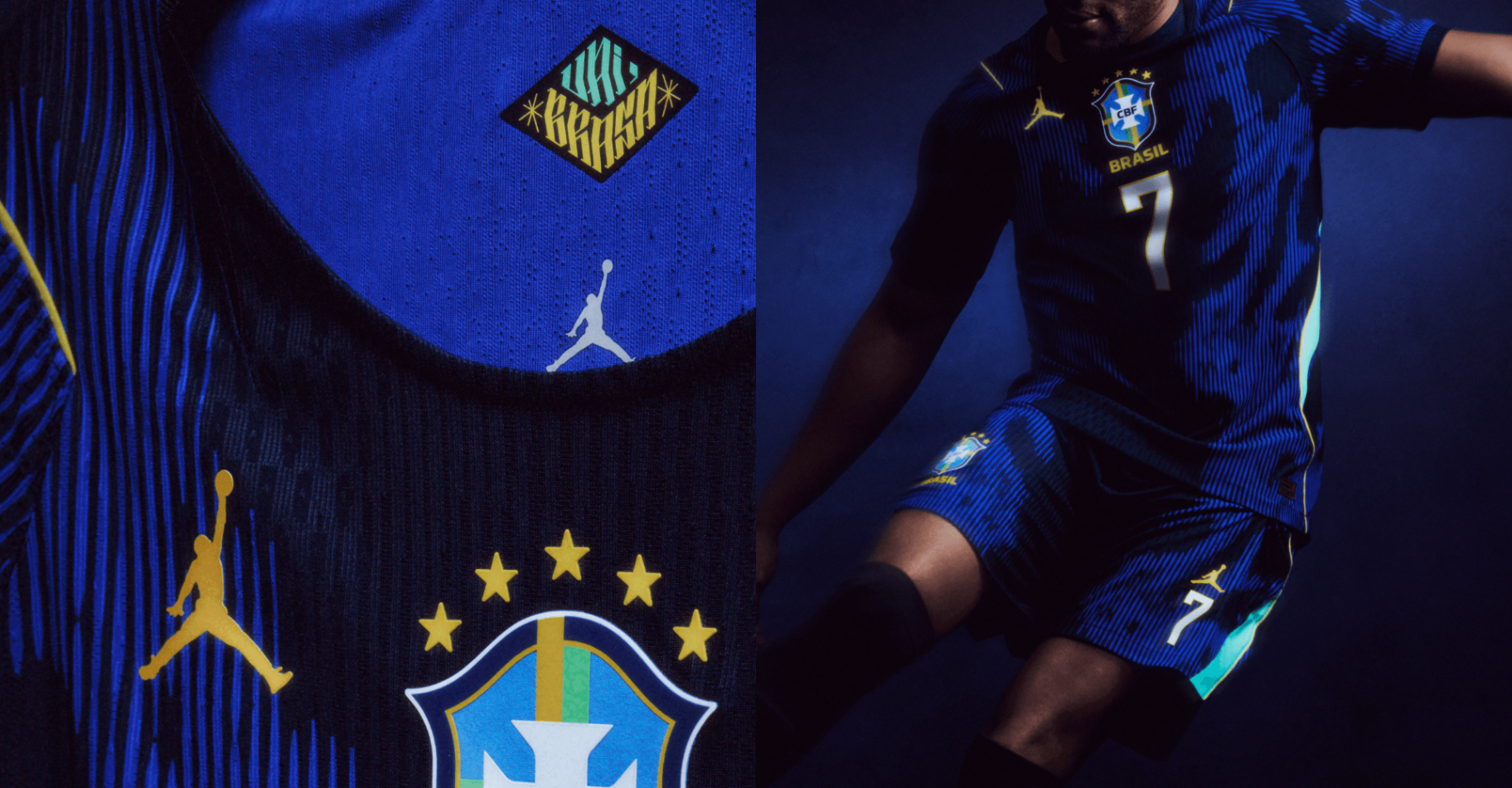 Camisa Brasil Jordan II 2026/27 Torcedor Pro Masculina